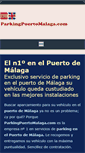 Mobile Screenshot of parkingpuertomalaga.com